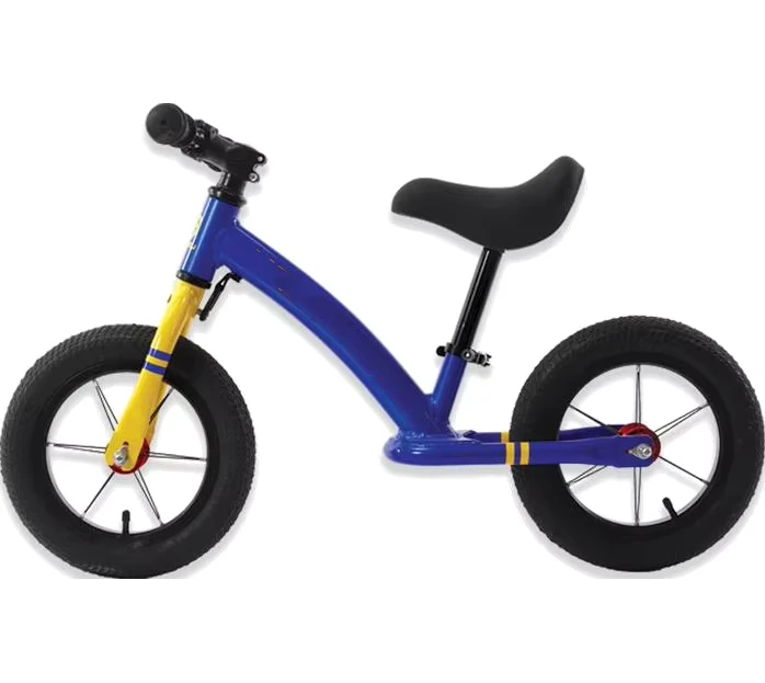 Height Adjustable Steel 12inch Children Balance Bike with Comfortable Saddle for 1-4 Years Old