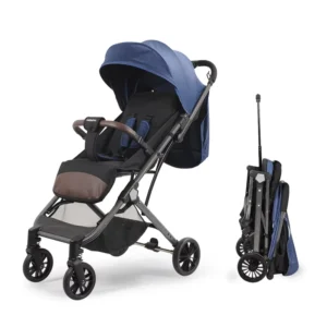High Carbon Steel Plastic Sleeping Bag Baby Stroller 3 in 1