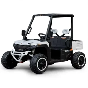 High Horsepower 12V10AH Battery Driven Kids Electric Ride On Car Sturdy Plastic Material for Children Aged 2-4 & 5-7 Years Play