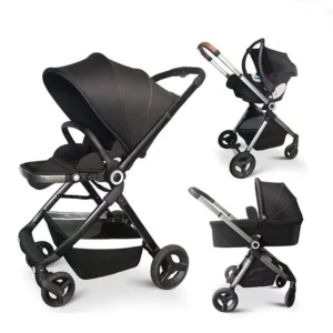 High Landscape 3 1 Aluminum Frame Baypie BP618 Passeggino Stroller All Accessories for 0 3 Years Old Foldable Baby’s Perfect