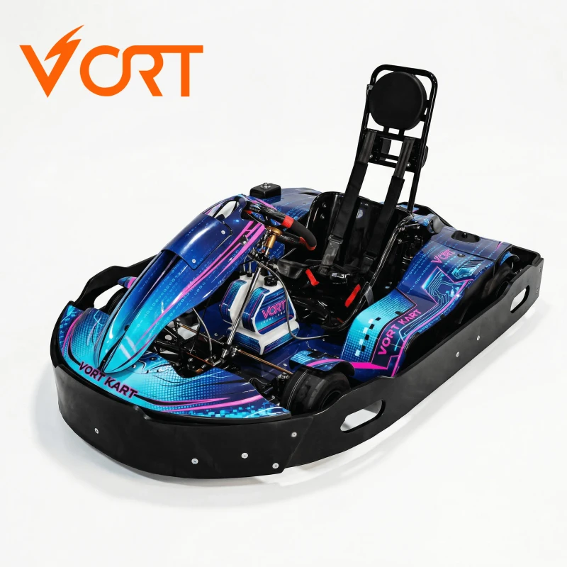 High Performance Gas Kart 4130 Cr Mo Steel Go Kart Commercial Racing Track Rental Go Karts