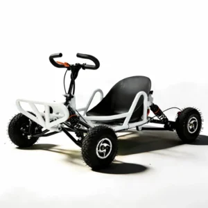 High Performance Mini Off Road Go Kart Small Tire 4 Wheeler with Shock Absorber Perfect for Backyard Grass & Amusement Park