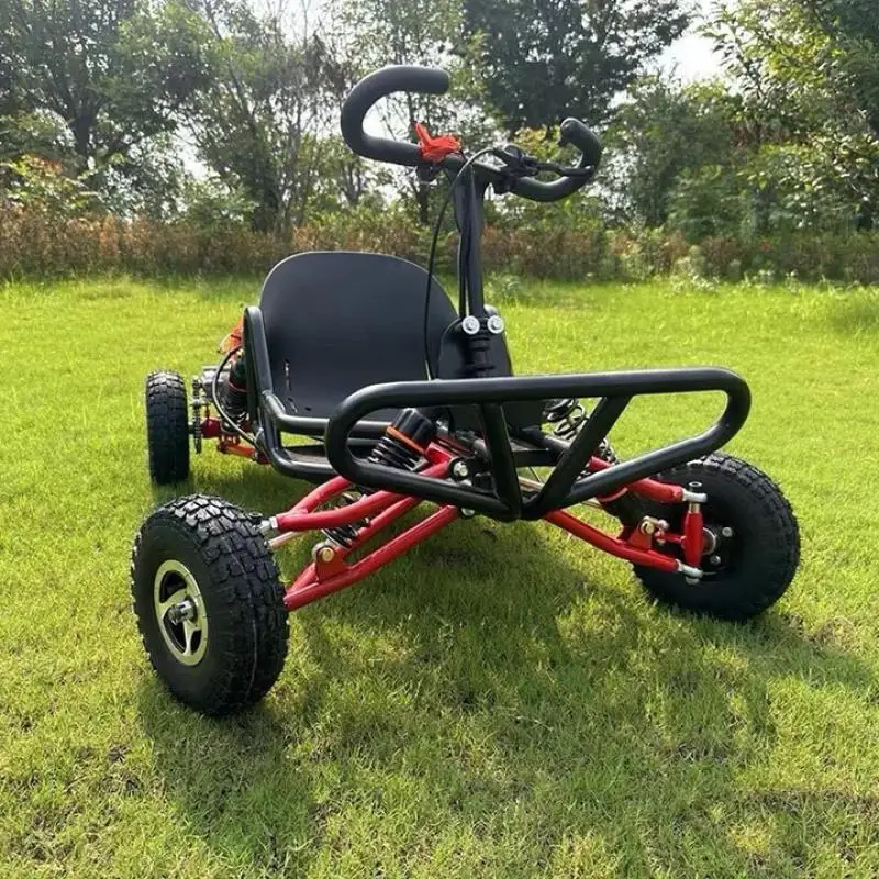 High Powered Gasoline 50 200CC 4 Stroke 2 Stroke Go Kart for Adults Kids Outdoor All Terrain Racing Buggy Karting Speed