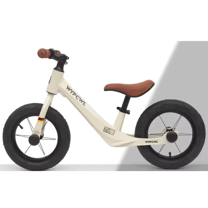 High Quality 12-Inch Kids Balance Bike Single Speed No Pedal Made of Magnesium Alloy Frame Baby Balance Bike