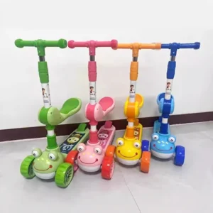 High Quality 3-Wheel Pedal Scooter Children’s Plastic Outdoor Tricycle Balance Toy Bike Bicycle
