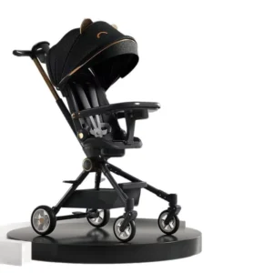 High Quality Baby Stroller with Comfortable Backrest Ridge Protection Stable Chassis Aluminum Alloy Stroller