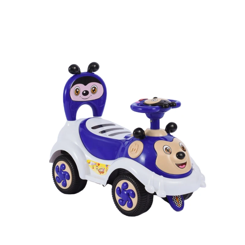 High Quality Children Play Animal Toys up Ride on Back Push Sliding Car for Kids 3 Years Old