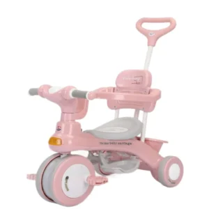 High Quality Children’s Bike with Pushhandle 1 3 6 Year Old Baby Stroller Children’s Toy Car Children’s Tricycle
