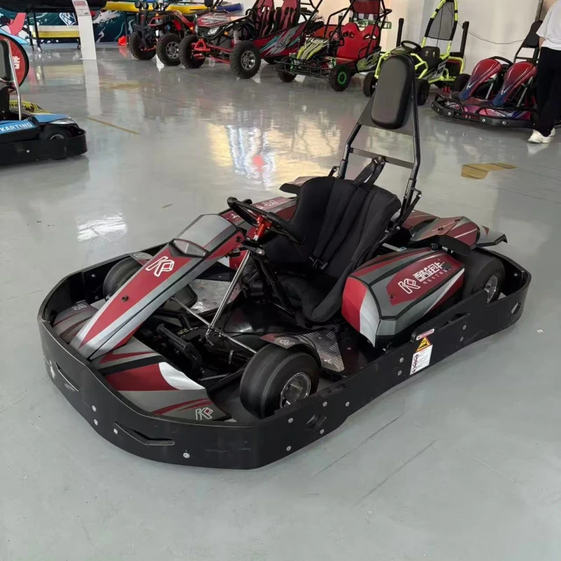 High Quality Commercial Electric Go Karts for Adult Power Lithium Batteries Drift Karting Car Customized As Needed
