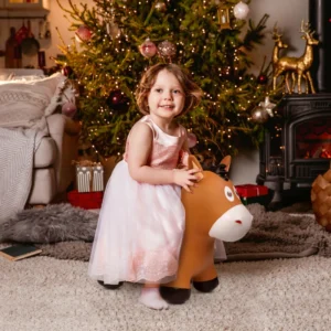 High Quality Cute Horse Toy Christmas Gifts Suitable for Kids Ride on Animal Hopper Jumping Horse for Kids