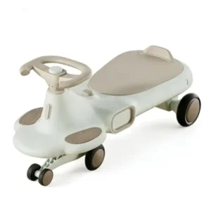 High Quality Electric Portable Push Rod Four Wheel Car Plastic Twist Toy for Babies
