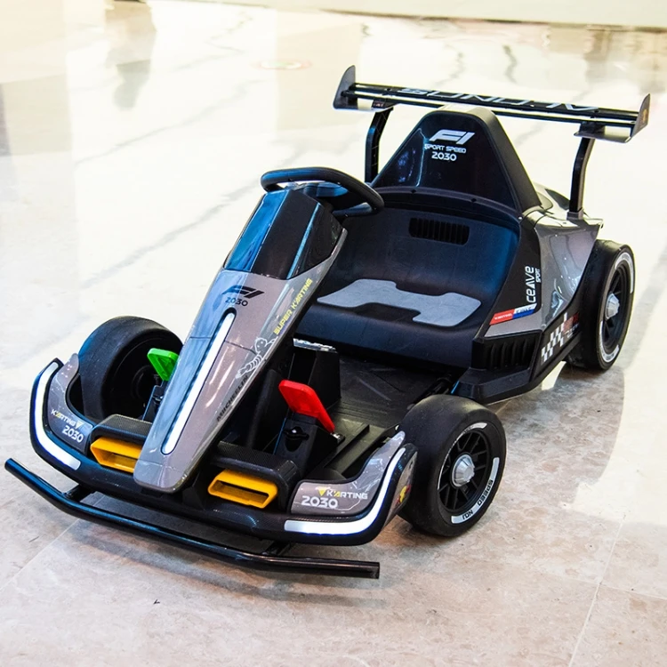 High Quality Electric Racing Kart New Arrival Go Kart for All Unisex 4 Wheel Plastic Ride on Toy