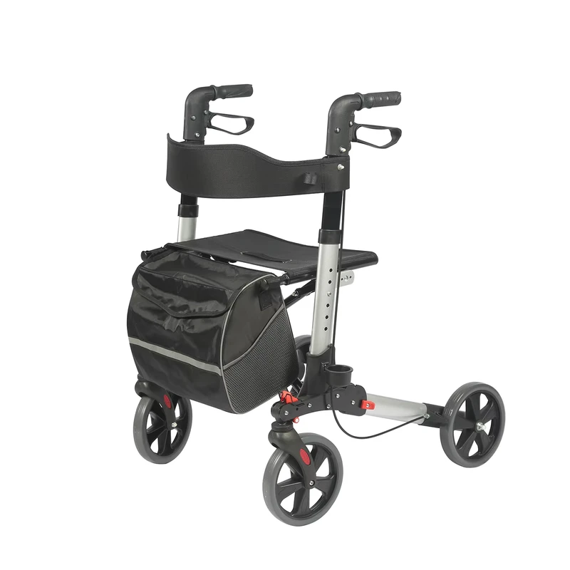 High Quality Foldable Rollator Walker with Brake for Elderly TRA01A