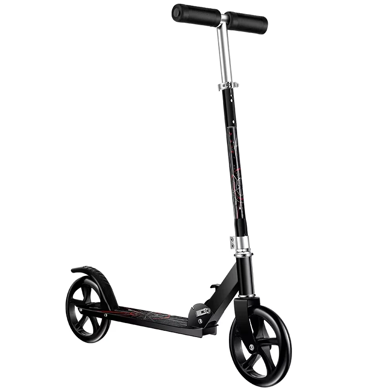 High Quality Folding Electric Kick Scooters Foot Scooters Adults Made PU Planar Wheels Steel