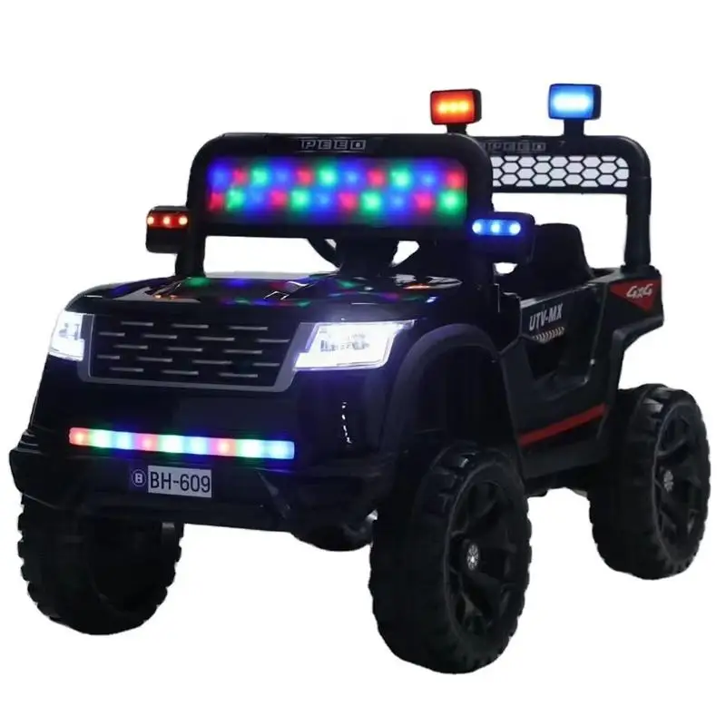 High Quality Kids 6V Battery-Powered Plastic 2 Seats Ride-on Toy Car for 2 to 4 Years Old Boys and Girls