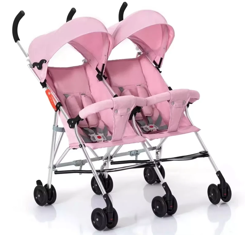 High Quality Lightweight Double Twin Stroller for Babies EN1888 Compliant Direct From Chinese Factory