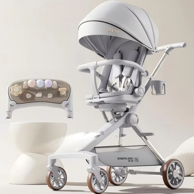 High Quality Lightweight Foldable Baby Stroller High View Compact Travel Stroller for Airplane Umbrella Stroller for Toddler