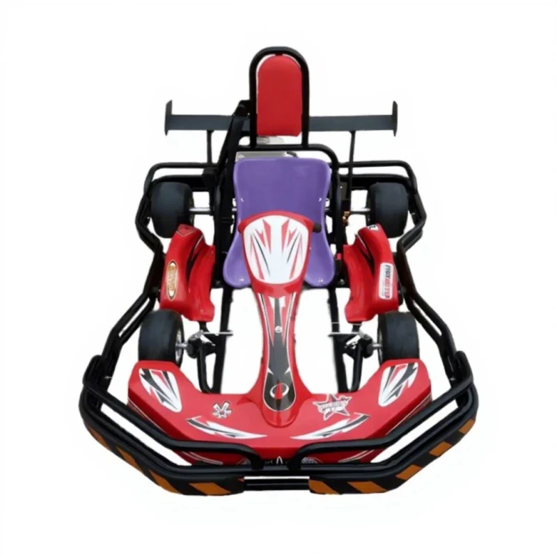 High Quality Low Price Racing Games Single Seat Gasoline Go Karts 6.5HP200cc Go Karts for Adults
