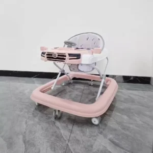 High Quality Multifunction Musical Baby Walker with Rotate Wheel New Design Plastic Frame Toddler Walker