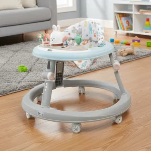 High Quality Multifunctional Musical Adjustable Infant Baby Push Walker with Seat and Wheels