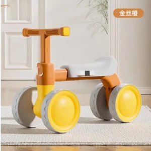 High Quality Nylon Plastic Foldable Kids Bicycle Baby Walker Balance Bike Children Bicycle Scooter for Outdoor Sports