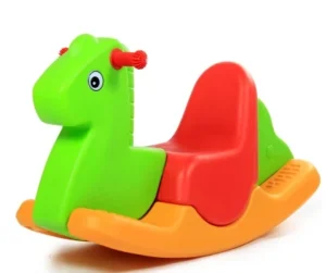 High Quality PE Animal Shaped Rocking Horse Indoor Outdoor Ride On Toy for Children Educational Playhouse Garden Accessory