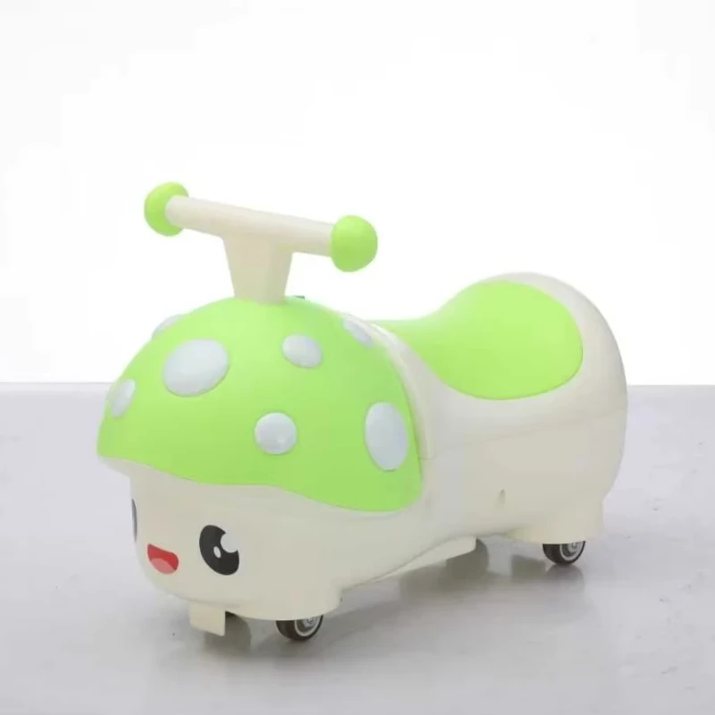 High Quality Plastic Gas Four-Wheel Kids' Swing Car Toy Vehicle for Sports & Entertainment for Babies and Children