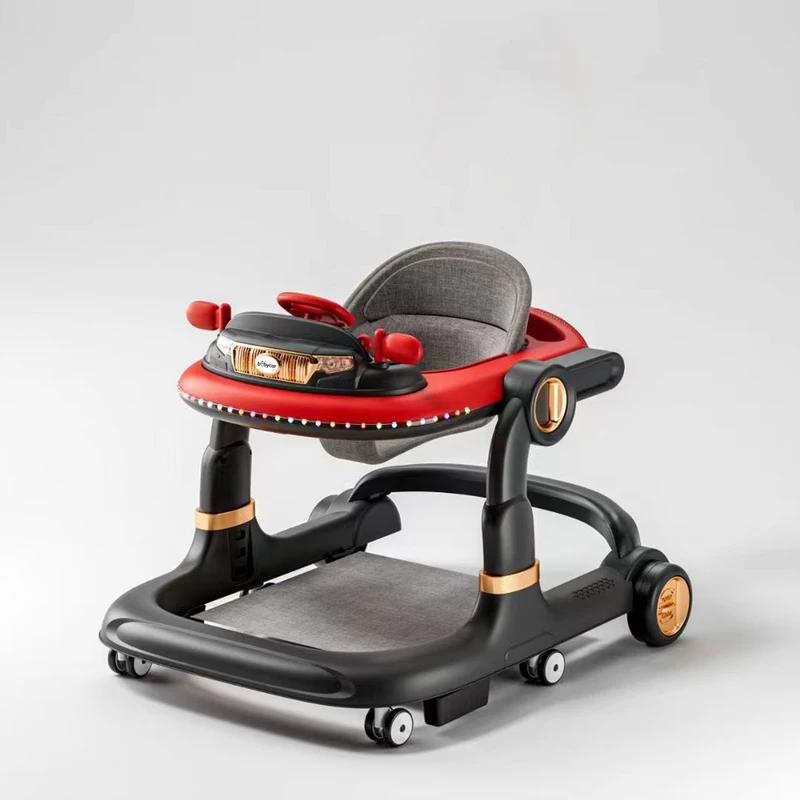 High Quality Plastic Multifunctional Foldable Baby Walker 10KG Load Capacity 0 3 Years Old Customization Factory Bym
