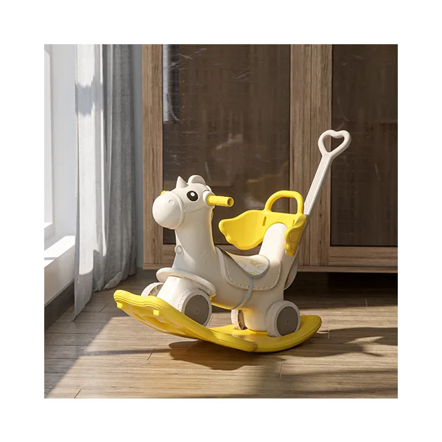 High Quality Rocking Horse Large Baby Plastic Kids Toy Rocking Horse Ride on Animal