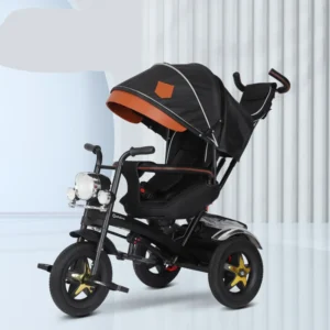 High Quality Stock Three Wheel Double Seat Twins Bike Two Seats Baby Tricycle for 2 Year Old Kids
