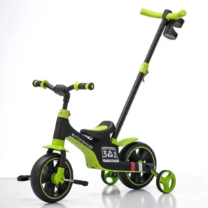 High Quality Toddler Bike With Push Handle for Kids 1-3 -7Years 6 in 1 Push Bike Balance Bike for Boys and Girls With Brakes