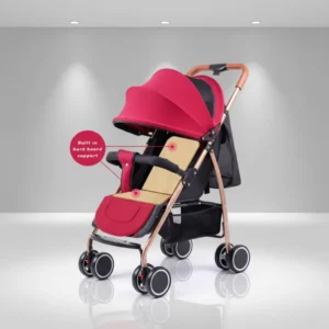 High Quality Two Way Adjustable Baby Pram Light Weight Linen Stroller Designed by Factory Custom