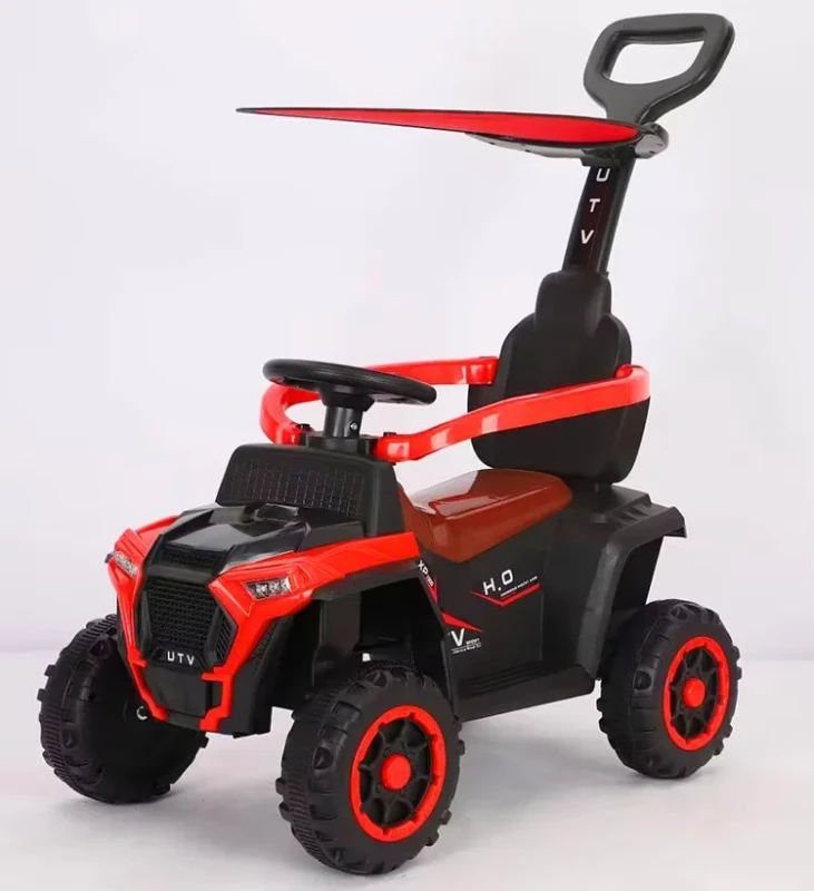 High Quantity Kids Push Car Plastic Ride on Baby Toy Car Foot to Floor Baby Swing Car with Handle