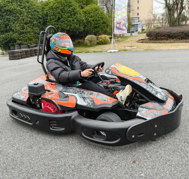 High Safety 200cc Gas Go kart for Adult Professional Commercial Karting Car for Outdoor Track Venue