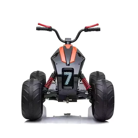 High-Speed 24V Kids Electric Ride-On ATV Toy Vehicle Battery-Powered 4 Wheels for 2 to 4 Years Old