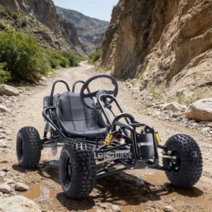 High-Speed 70km/h Racing Off-Road Go Kart 420CC 4-Stroke Hydraulic Disc Brakes Gas-Powered Outdoor All-Terrain