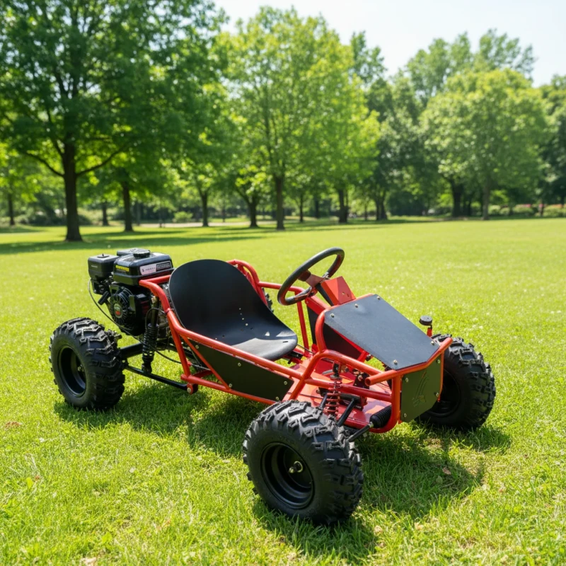 High Speed Gas 4 Stroke 212cc 70km h Go Kart Outdoor Racing Off road Go Karting