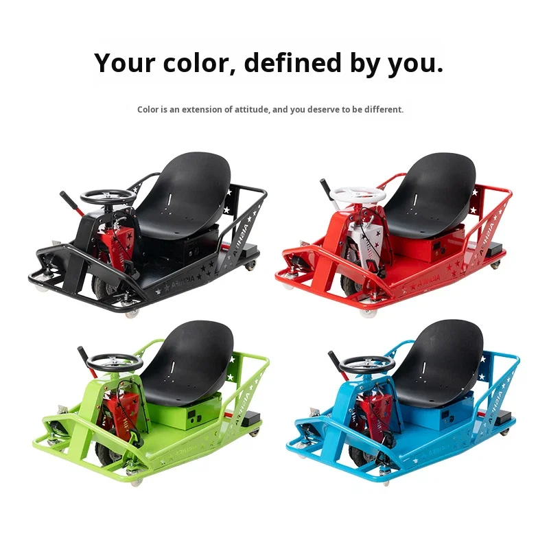 High Speed Indoor Outdoor Electric Go Karts Drift Kart with High Speed Turning
