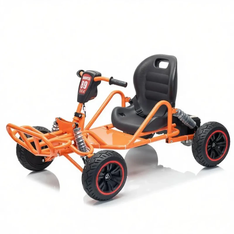 High Speed Racing Children Go Kart for 2 to 13 Years Large Size Plastic Pedals Battery Powered Ride on Toy