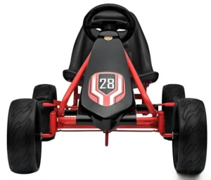 High-Speed Racing Go-Kart for Kids Ages 2-4 Large Size Plastic Pedals Ride-on Toy
