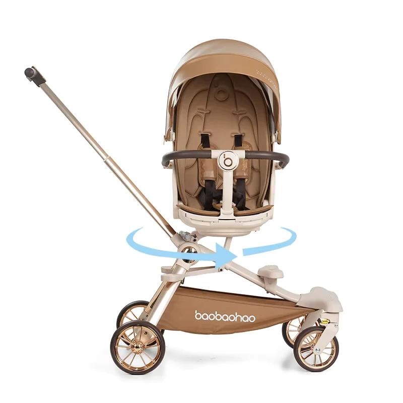 High View Baby Stroller Newborn Set 360 Stroller for Kids Classical Baby Pram