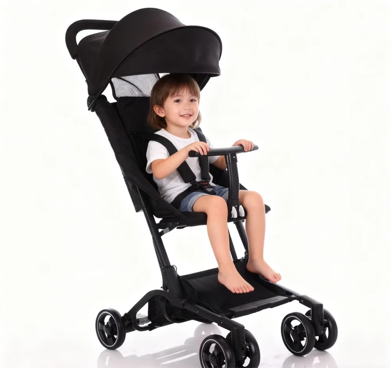 High View Lightweight Portable Baby Stroller Compact Foldable with Lying Travel Stroller