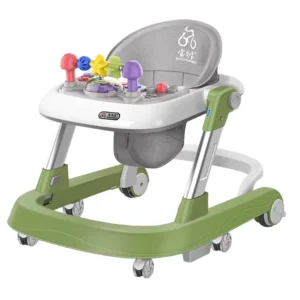 High quality Baby Walker with Music and Light Children Learn to Walk Cart Foldable and Portable