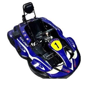 Highly Cost Effective Professional Outdoor Gas 270cc 390cc 4 Stroke High Speed Adult Racing Go Kart Steel Plastic PE
