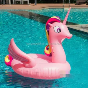 Hit Pool Party Cartoon pony unicorn Pool Float Ride on Animal for Kids