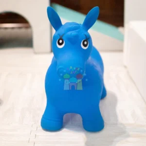 Hoppers Bouncing Inflatable Animals Ride on Rubber Bouncer Kids Inflatable Jumping Horse