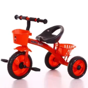 Hot Children’s Sports Tricycles with Baby Riding Car Toys Simple Pedals Tricycles Bicycle Baskets Made of Durable Plastic