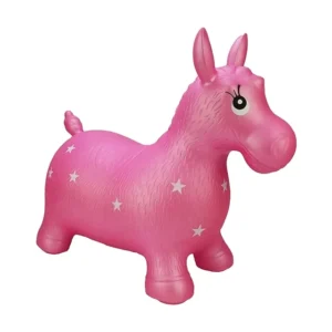 Hot Exporting to Europe Inflatable PVC Jumping Horse Kids Toy Ride on Hopper Animal