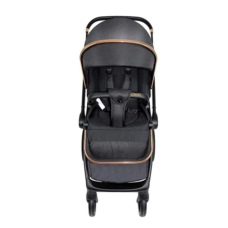 Hot Lightweight Stroller Baby Carriage Newborn Luxury Two Way Push Baby Trolley Travel One Step Foldable Baby Stroller Pram