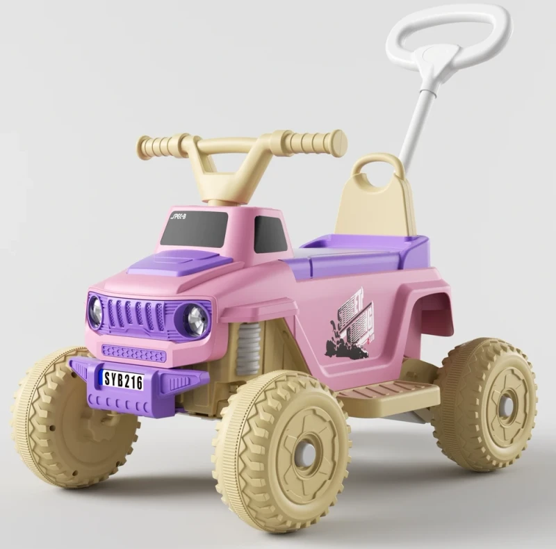 Hot Price 4 Wheels Kids Electric Ride on Push Car with Music Lights Electric Car for Children 2 7 Years Old